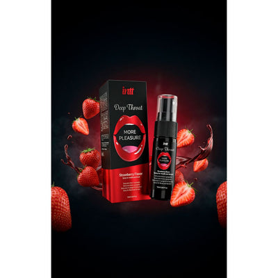 INTT - Spray Deep Throat Strawberry - 12 ml - Loveangels