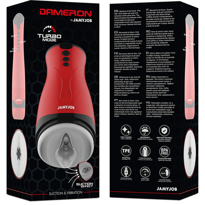 Jamyjob Dameron Suction & Vibration Masturbator - Loveangels