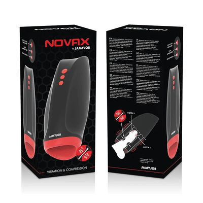 Jamyjob Novax Masturbator With Vibration And Compression - Loveangels