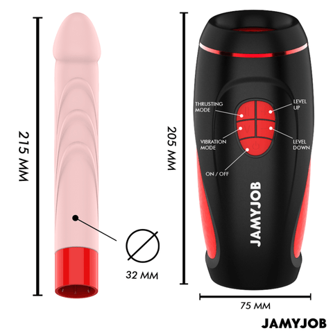 JamyJob Pyston Remote Control Thrusting Machine - Loveangels