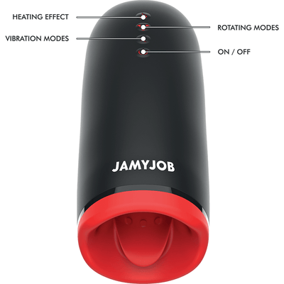 JamyJob Spin-X Heating and Rotation Masturbator - Loveangels