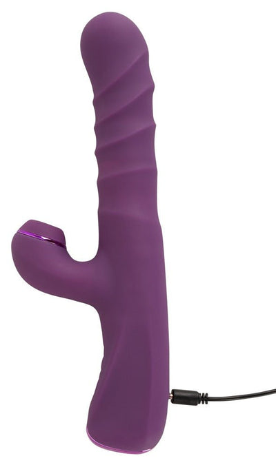 Javida 3 Function Vibrating, Thumping And Thrusting Rabbit - Loveangels