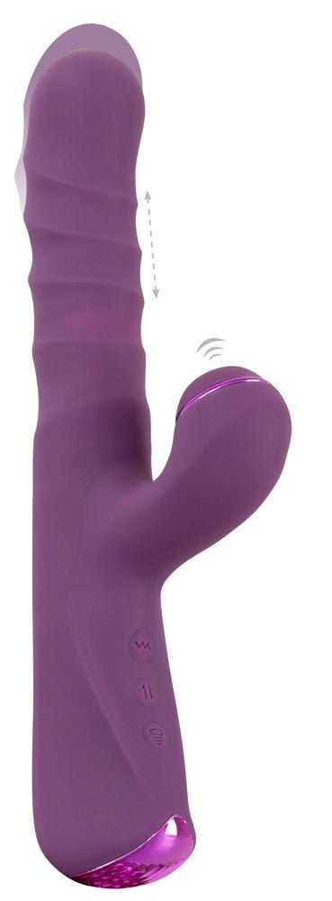 Javida 3 Function Vibrating, Thumping And Thrusting Rabbit - Loveangels