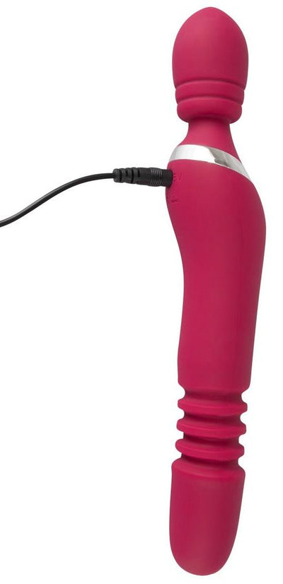 Javida Dual Ended Thrusting Wand With Heat - Loveangels