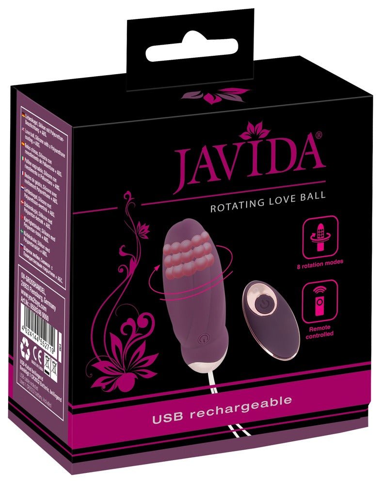 Javida Remote Control Rotating Pearl Love Ball - Loveangels