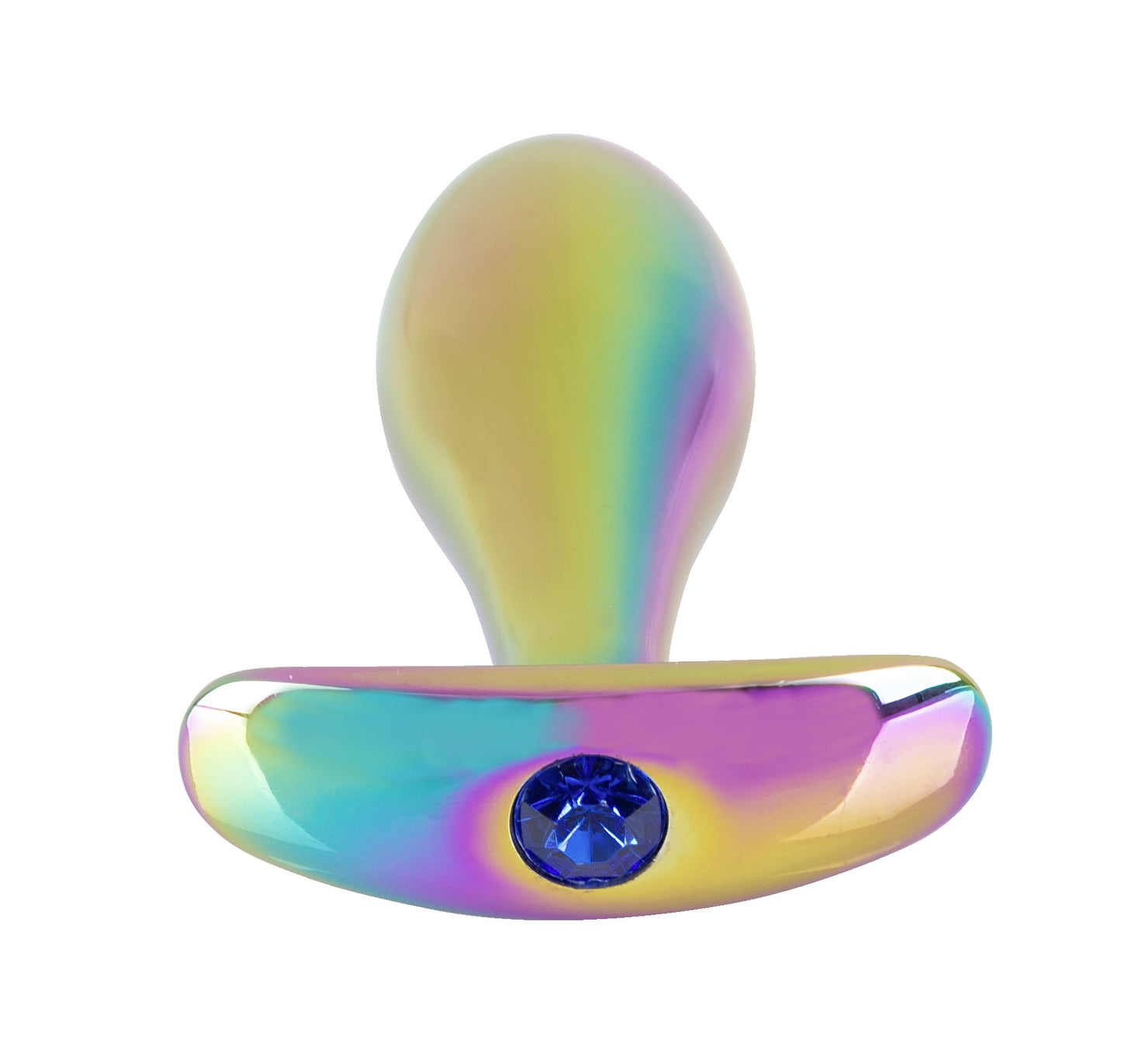Anos Metal Butt Plug Set in Rainbow Colours