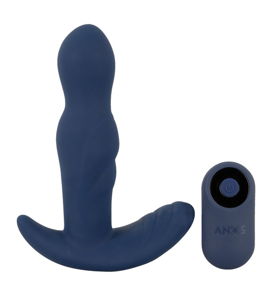 Anos Remote Control Rotating Prostate Plug with Vibration