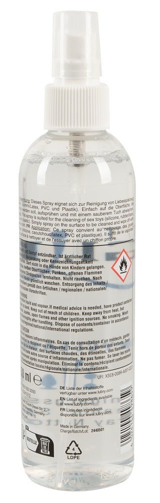 Just Glide Toy Cleaning Spray 250ml - Loveangels