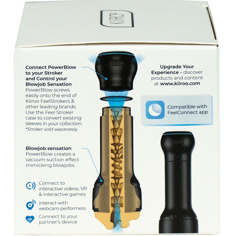 Kiiroo PowerBlow Interactive Suction Cap - Loveangels