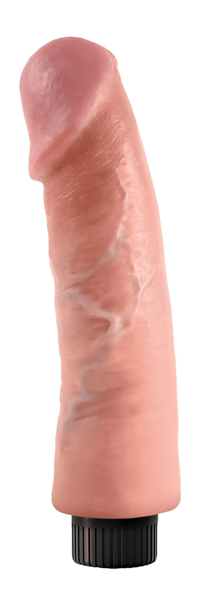 King Cock 9 Inch Vibrating Cock Light - Loveangels