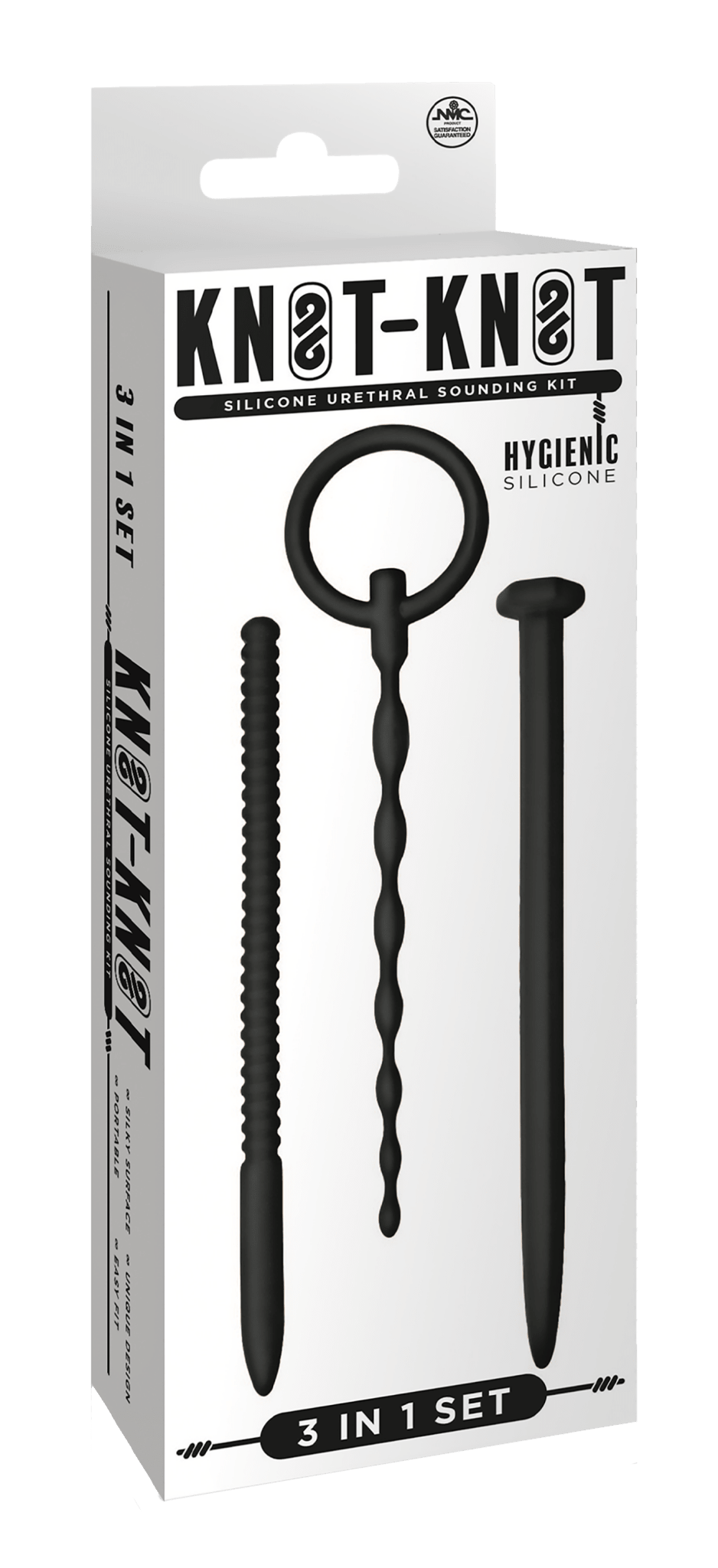 Knot Knot Silicone Urethral Sounding Kit - Loveangels