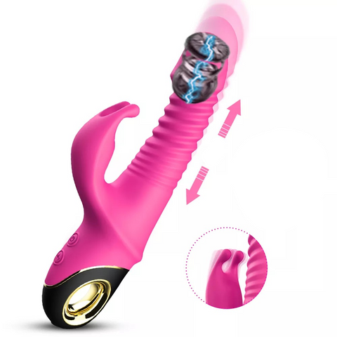 Loveangels Telescopic Rotating Rabbit