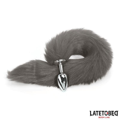 Late To Bed Anal Plug With Tail - Loveangels
