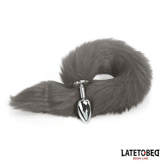 Late To Bed Anal Plug With Tail - Loveangels