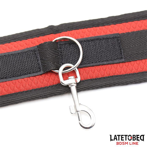 Late To Bed Bed Bondage Kit With Blindfold - Loveangels