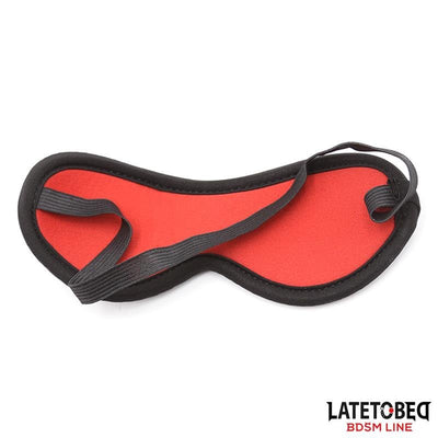 Late To Bed Bed Bondage Kit With Blindfold - Loveangels