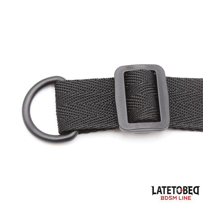 Late To Bed Bed Bondage Kit With Blindfold - Loveangels