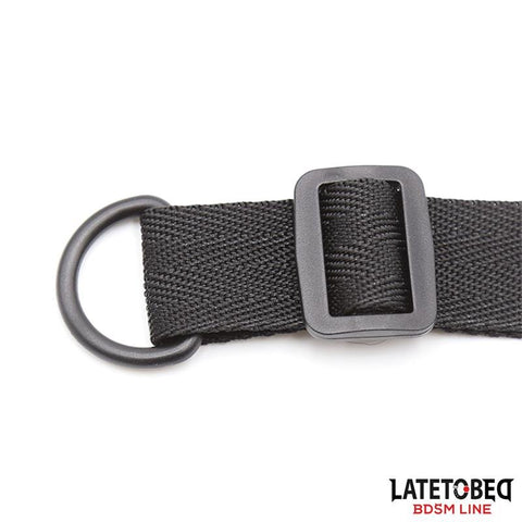 Late To Bed Bed Bondage Kit With Blindfold - Loveangels