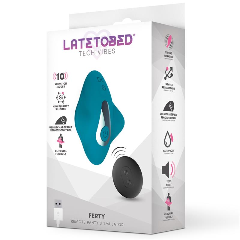 Late To Bed Ferty Remote Panty Stimulator - Loveangels
