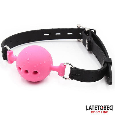 Late To Bed Full Silicone Ball Gag - Loveangels