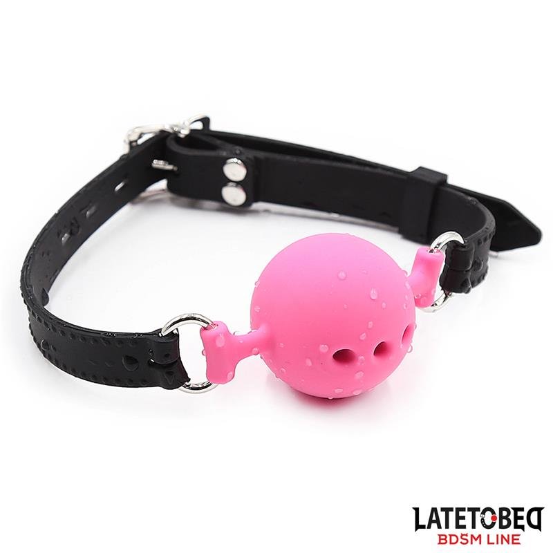 Late To Bed Full Silicone Ball Gag - Loveangels