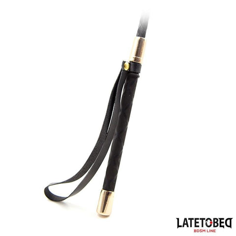 LATETOBED BDSM LINE Classic Whip Metal Details 60cm - Loveangels