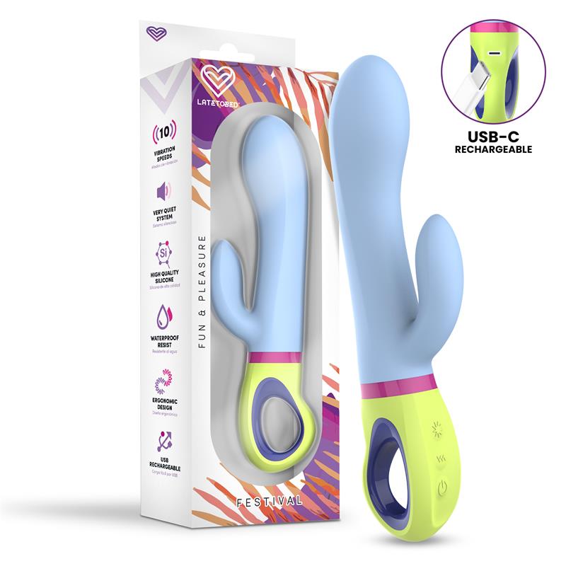 Latetobed Festival Jolly Rabbit Vibrator - Loveangels