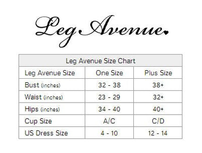 Leg Avenue My Dreams Rose Lace Babydoll One Size - Loveangels