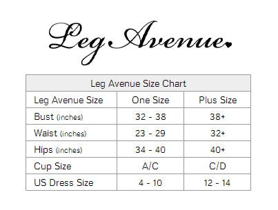 Leg Avenue My Dreams Rose Lace Babydoll One Size - Loveangels