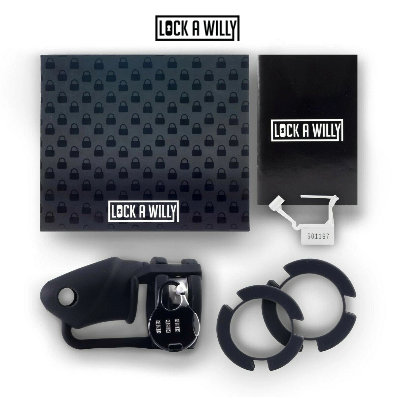 Lock-A-Willy Silicone Chastity Cage - Loveangels