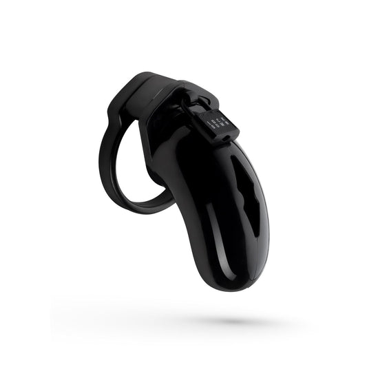 Lockdown Chastity Cage Medium Black - Loveangels