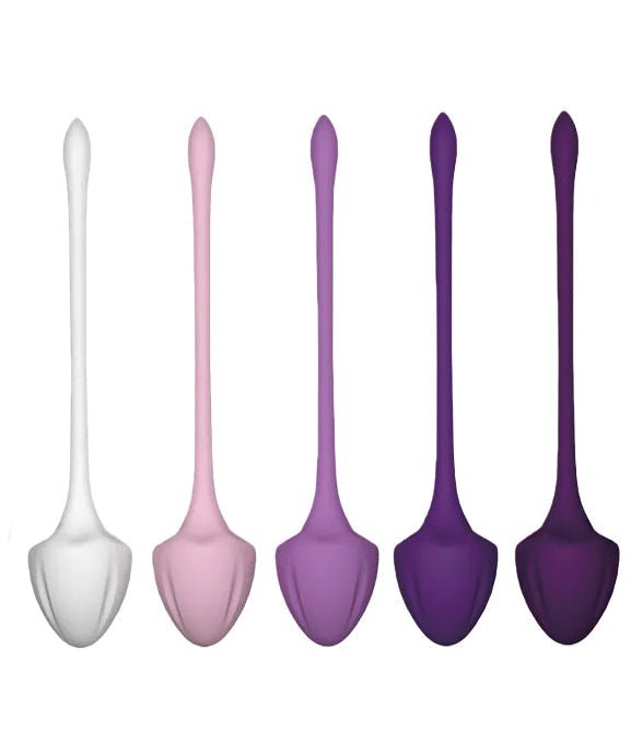 Loveangels 5 - Piece Silicone Kegel Balls Set – Pelvic Floor Training - Loveangels