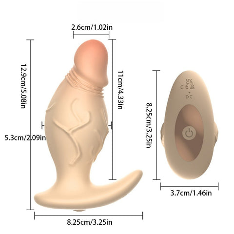 Loveangels 5.12 Inch Vibrating Anal Dildo - Loveangels