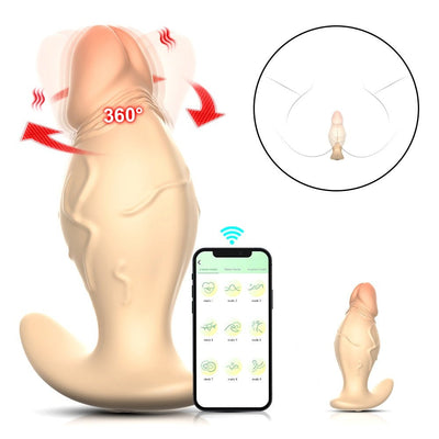 Loveangels 5.12 Inch Vibrating Anal Dildo - Loveangels