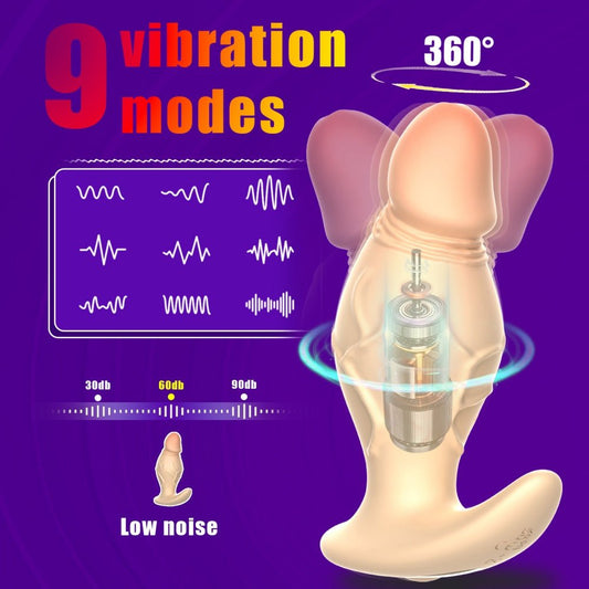 Loveangels 5.12 Inch Vibrating Anal Dildo - Loveangels