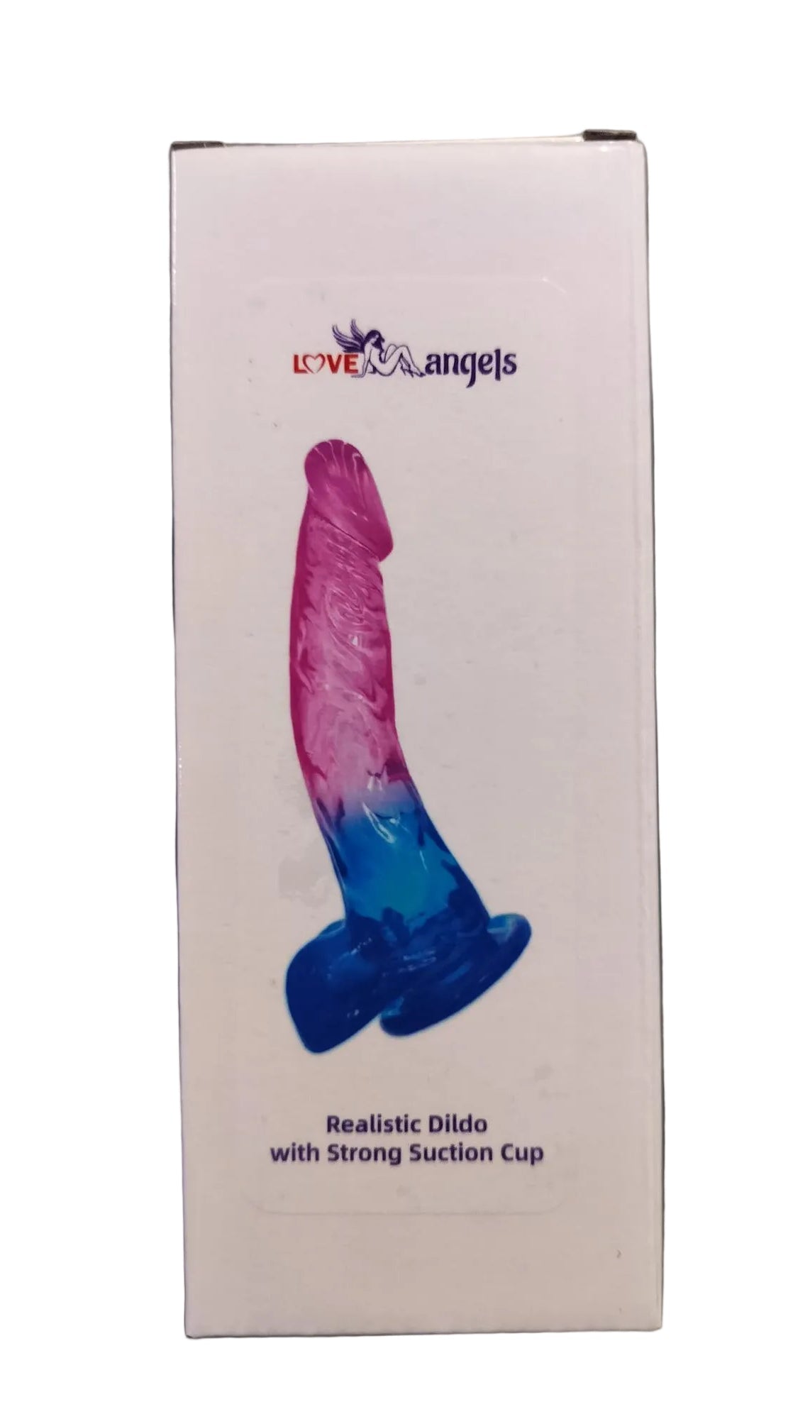 Loveangels 8.27" Purple & Blue TPE Mermaid Dildo - Loveangels