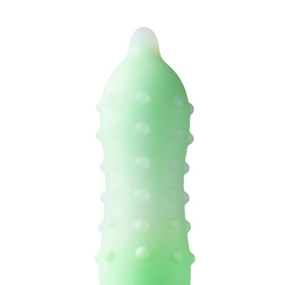 Loveangels 8.51 Inch Nubby Green Alien Dildo - Loveangels