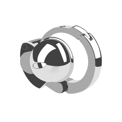 Loveangels Adamos Steel Chastity Cage - Loveangels