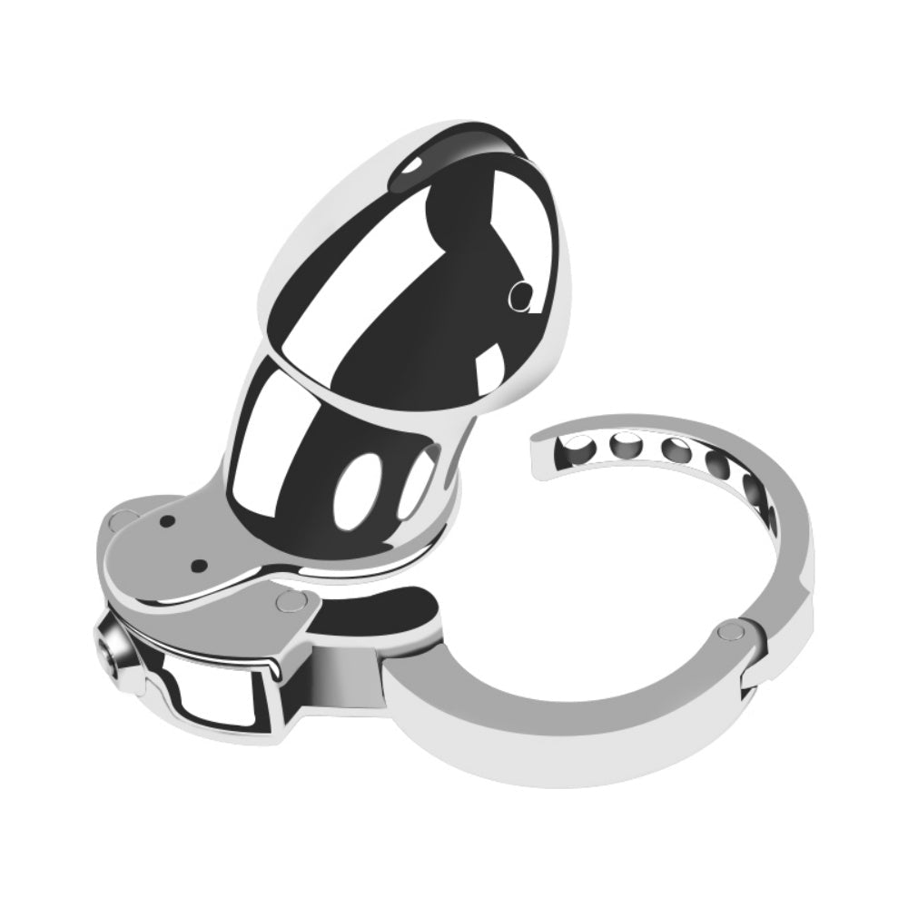 Loveangels Adjustable Large Chastity Cage With Push Lock - Loveangels