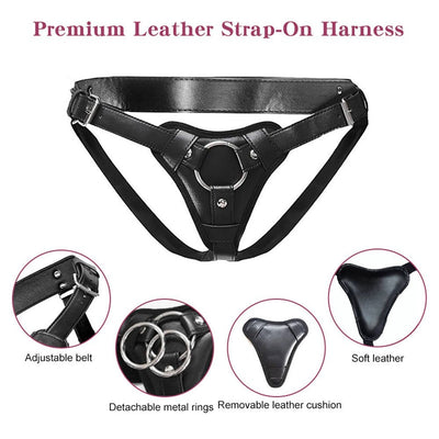 Loveangels Adjustable Strap On Dildo Harness With 3 Rings - Loveangels