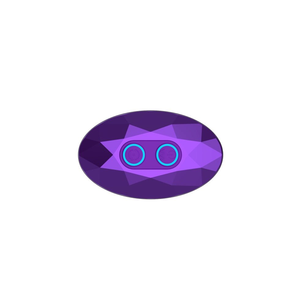 Loveangels Alex Remote Control Rotating Butt Plug With Gem Base - Loveangels