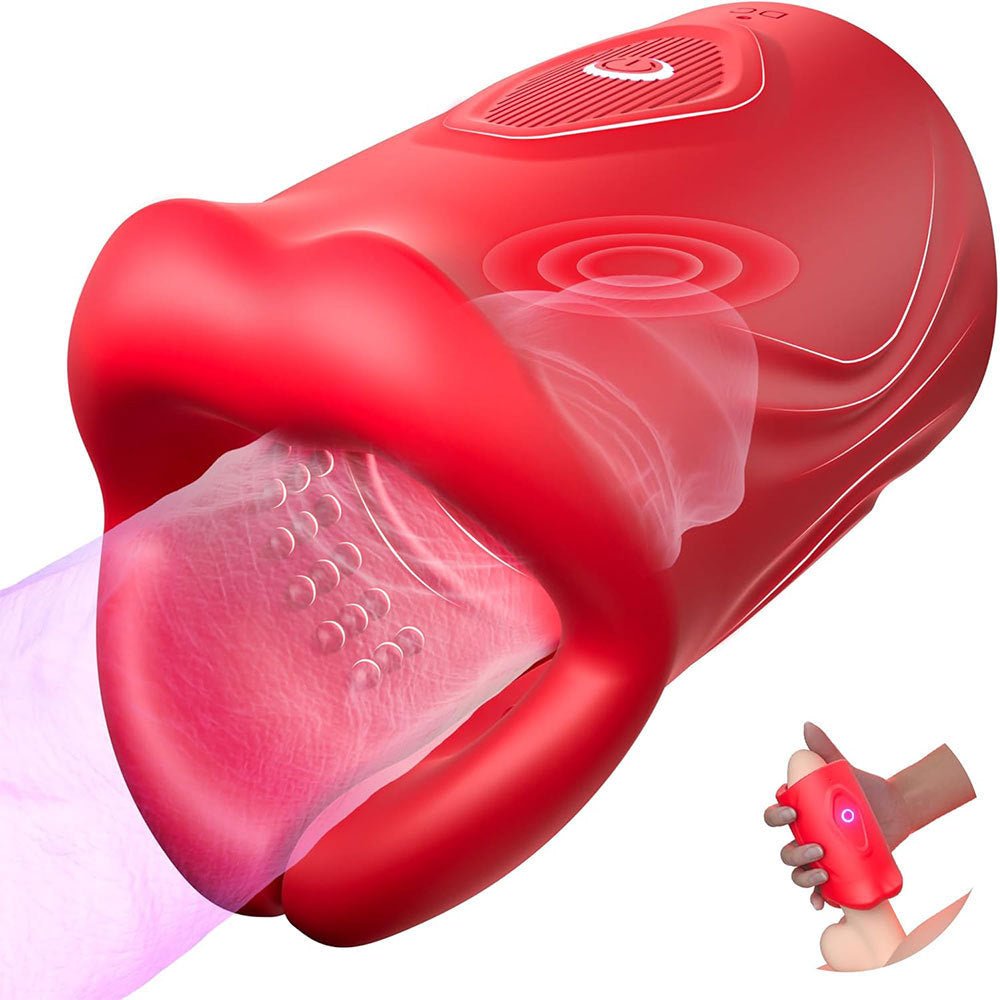 Loveangels App - Controlled Tongue Masturbator - Loveangels
