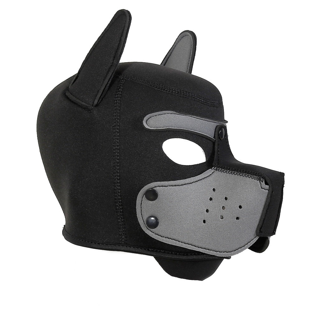 Loveangels Black And Grey Puppy Hood - Loveangels