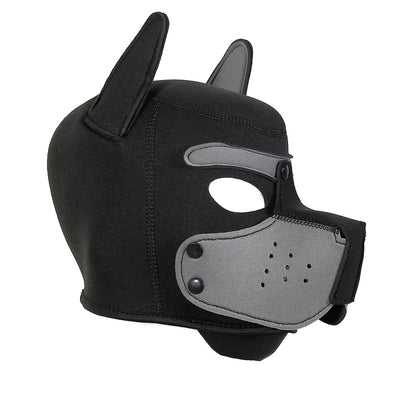 Loveangels Black And Grey Puppy Hood - Loveangels
