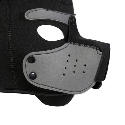 Loveangels Black And Grey Puppy Hood - Loveangels