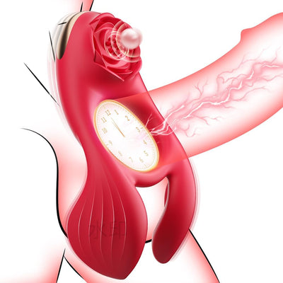 Loveangels Blush Glow Vibrating Cock Ring - Loveangels