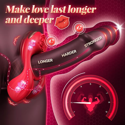 Loveangels Blush Glow Vibrating Cock Ring - Loveangels