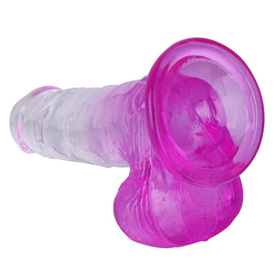 Loveangels Clear Core Bold Crystal 21cm Dildo - Loveangels