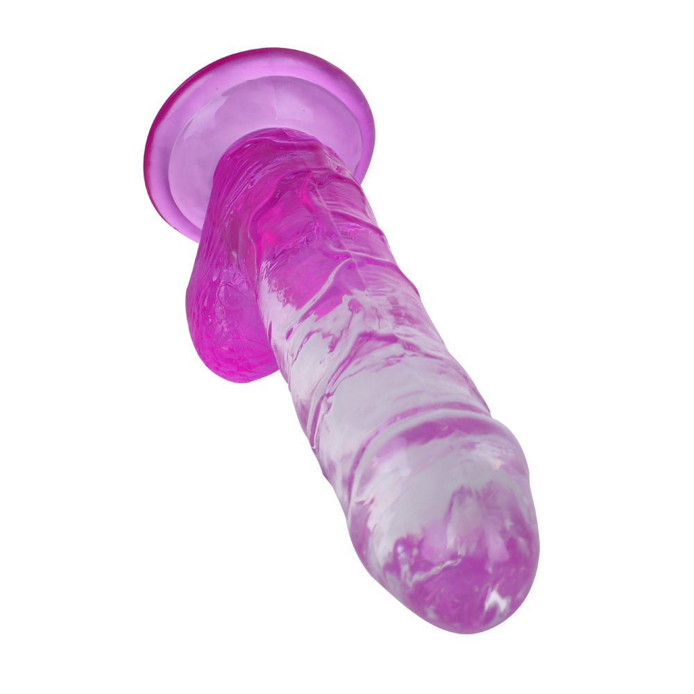 Loveangels Clear Core Bold Crystal 21cm Dildo - Loveangels