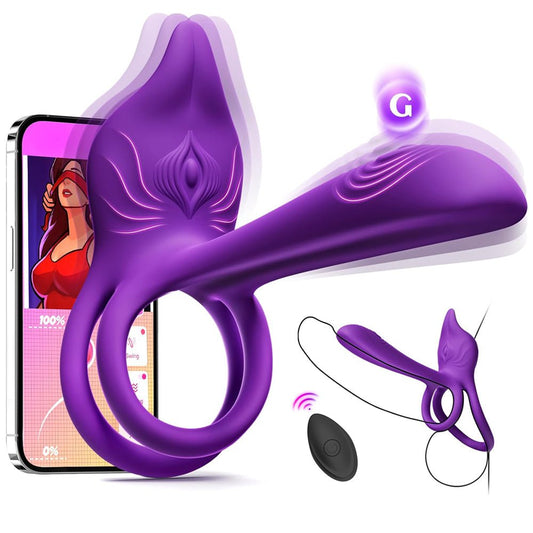 Loveangels Core Loop Plus Vibrating Cock Ring With App Control - Loveangels